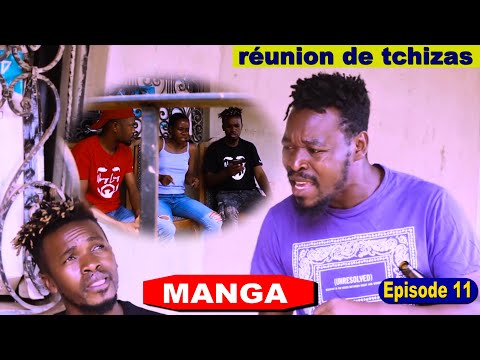 réunion de tchizas - MANGA épisode 11 avec LES RIGOLARDS DE MBALMAYO