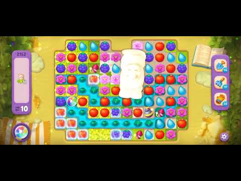 Gardenscapes Level 2152 [No booster] [Super Hard Level] #androidgameplay #gardenscapesgame #tranding