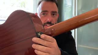 Video thumbnail for Washburn Apprentice F5 acoustic folk guitar unboxing/review. Guitar #133 but first full acoustic by The Novice Noise Maker