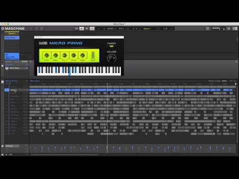 Micro Piano demo - house classics
