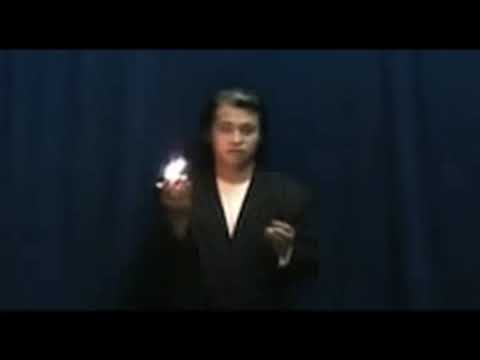 FIRE FROM HANDS MAGIC TRICK