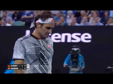 Australian Open 2017 - Roger Federer vs Mischa Zverev