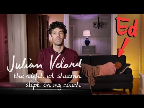 Julian Velard - The Night Ed Sheeran Slept On My Couch [Official Video]