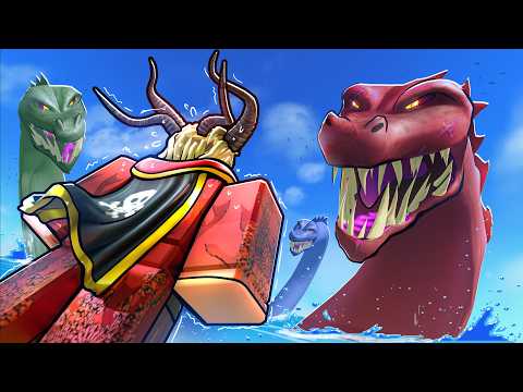 I Invaded Blox Fruits with SEA BEASTS!