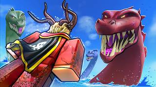 I Invaded Blox Fruits with SEA BEASTS!