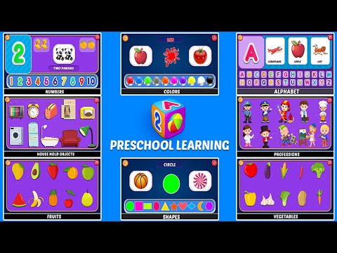 Learn ABC, Numbers, Colors and Video