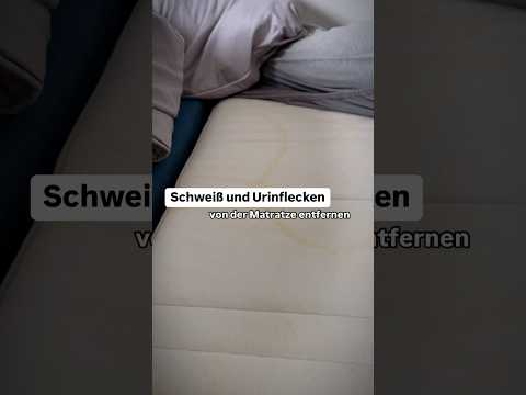 Remove sweat and urine stains