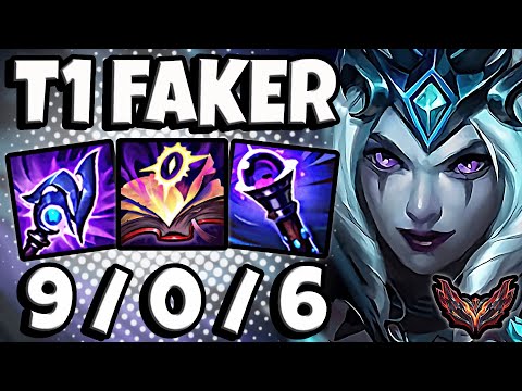T1 Faker Leblanc vs Swain [ MID ] Korea Grandmaster Patch 13.5 ✅