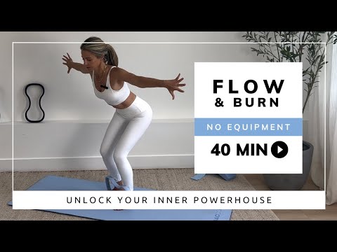 40-Minute Full Body Pilates Mat Workout | No Equipment | Amy Jordan