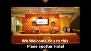 preview picture of video 'Bangkok Plane Spotter Airport Hotel'