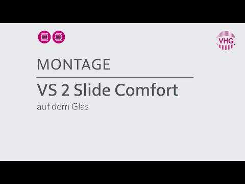 VHG | Plissee/Wabenplissee | Montage |  VS 2 Slide Comfort | 2023