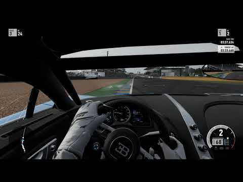 Bugatti Chiron 2018@Le Mans old Circuit