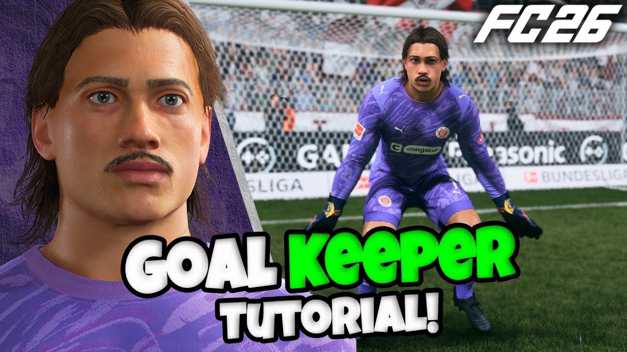 FC 26 GOALKEEPER TUTORIAL! - All NEW System and Controls Explained!