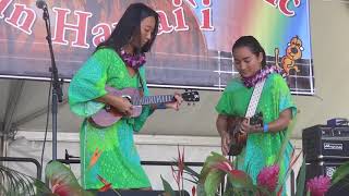 Honoka &amp; Azita at Ukulele Picnic 2018 No.2