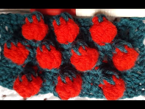 Model cu fragute crosetat 3D!