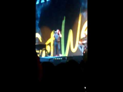 Nathen Sykes live on Little Mix Get Weird Tour