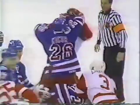 Joe Kocur vs Bob Probert, Round 1  Dec 17, 1993