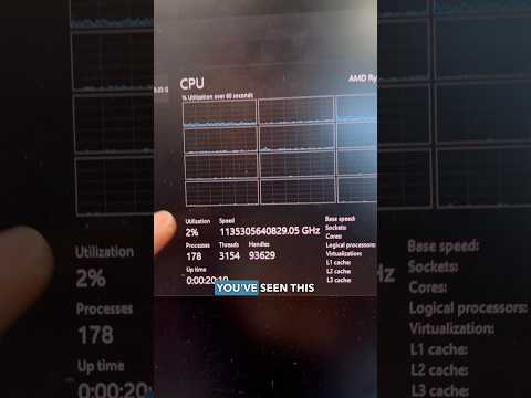 One Trillion GHz! #gamingpc #repair #techtips #pcrepair #computerrepair #pcbuild