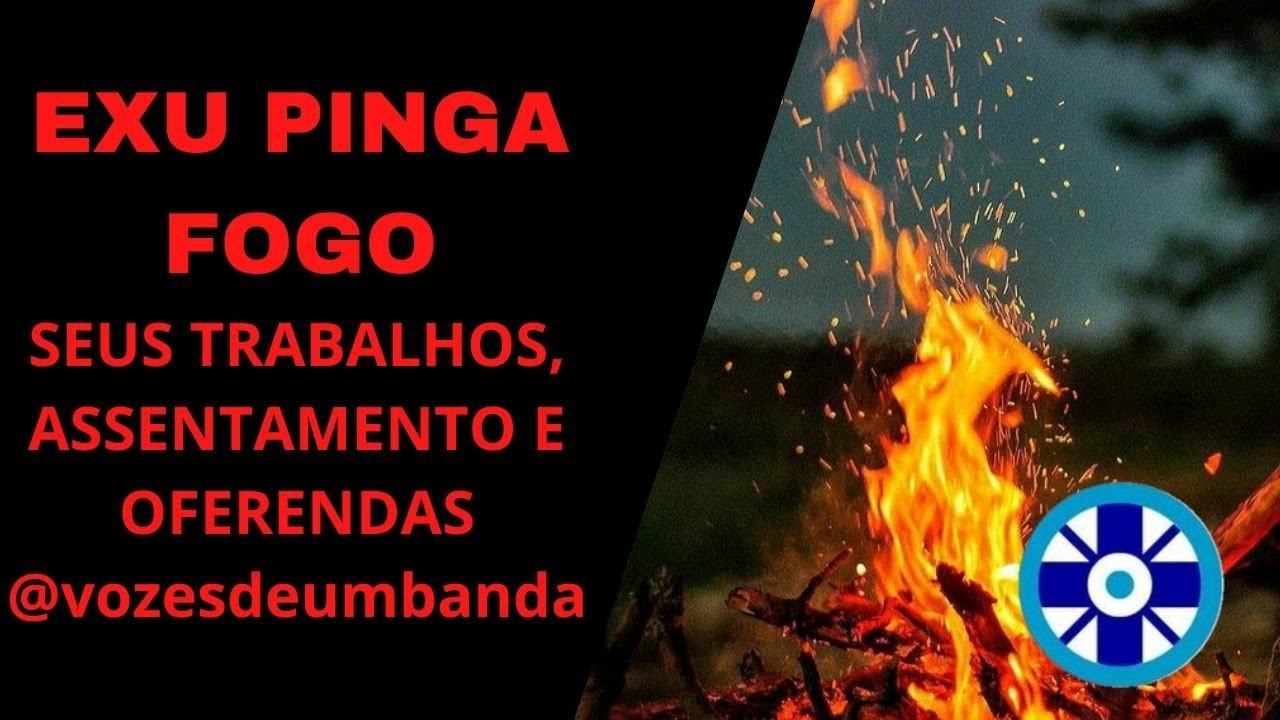 ⭕EXU PINGA FOGO🔥AQUELE QUE NÃO VOLTA ATRÁS. FUNDAMENTOS, FIRMEZAS E TRABALHO. @VozesdeUmbanda