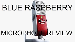 Video thumbnail for Blue Raspberry Microphone Review by TheTestPit