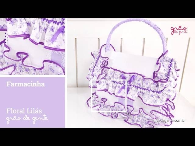 Farmacinha Floral Lilás | Ref: 57725