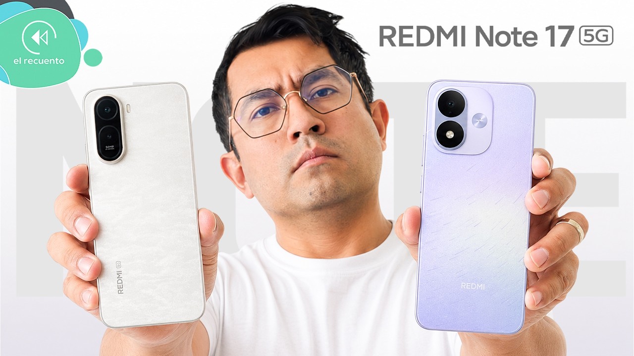 REDMI Note 17 YA ES GLOBAL con batería de 8,000 mAh | El Recuento