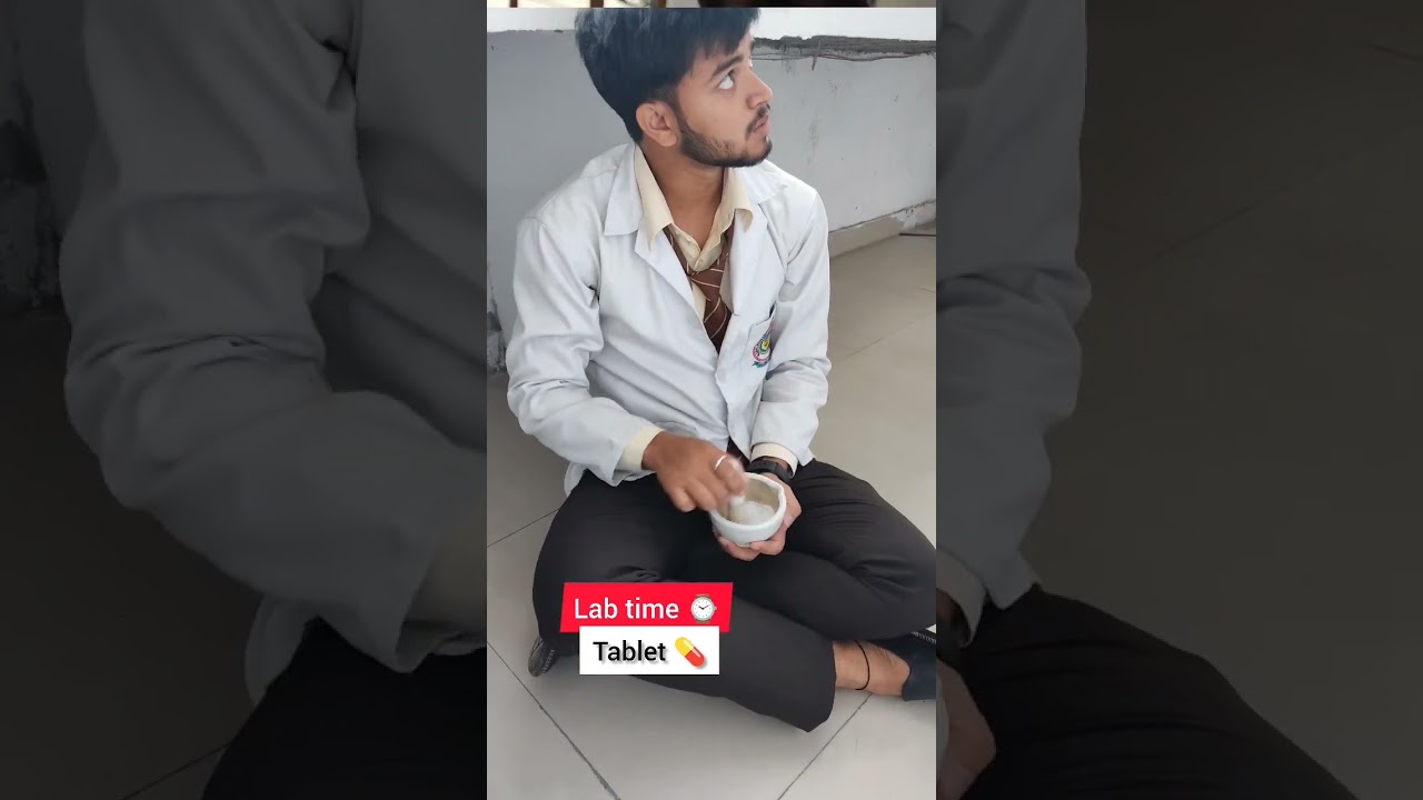 B. pharmacy students life 😎//#collegelife #shorts #AVSVLOG#bpharmacy #lab #pharmacy #vlog