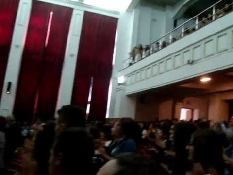 Reactie sala - Alin Moldoveanu - CNU - Festivitatea de inceput de an scolar 2012-2013