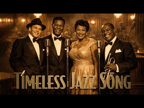 Vintage Old Jazz Memories | Golden Era 50s–60s–70s | Frank Sinatra, Louis Armstrong, Nat King Cole