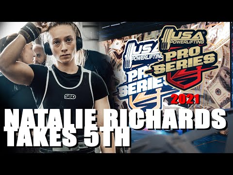NATALIE RICHARDS 485kg TOTAL OUT OF NO WHERE @ THE PRO | USA Powerlifting VA 2021