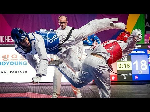 AHMAD ABUGHAUSH TAEKWONDO HIGHLIGHTS 🇯🇴