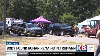 Human remains found during Trumann search warrant investigation
