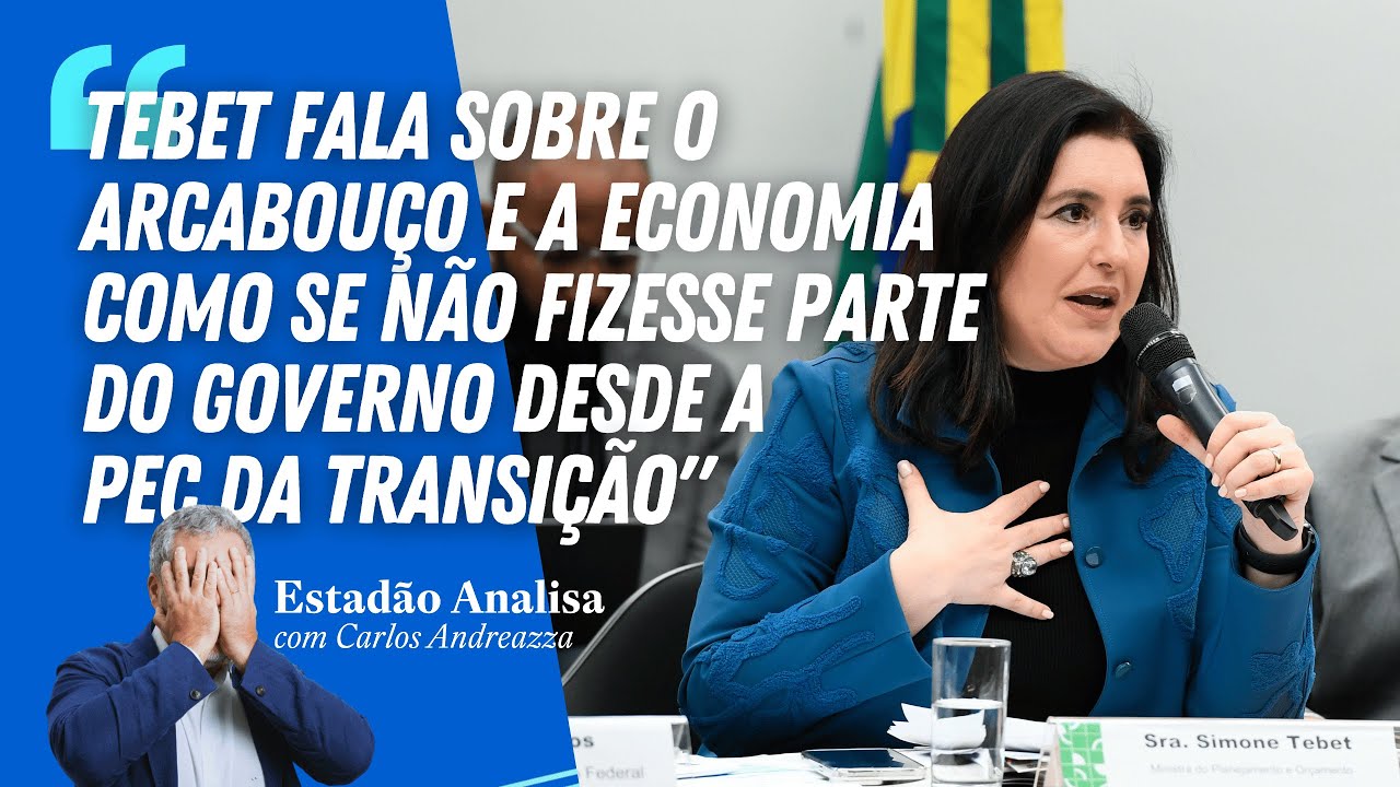 "Tebet fala sobre o arcabouço e a economia como se não fizesse parte do governo desde o início"