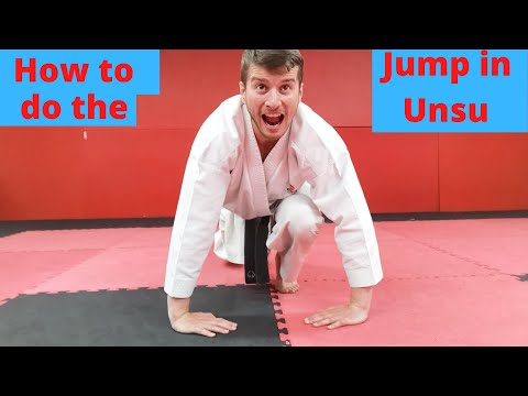 How to perform the jump in the kata Unsu