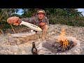 3 DAYS Solo Survival NO FOOD NO WATER On Remote Mosquito Island