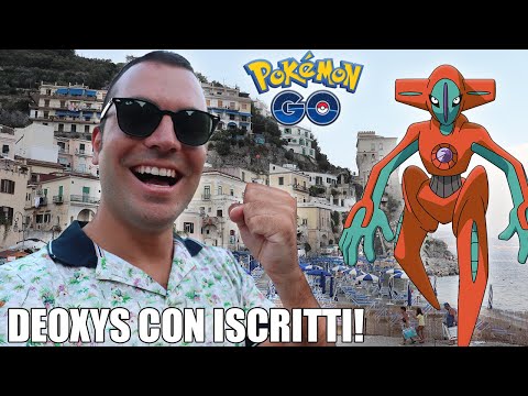 DEOXYS IN COSTIERA AMALFITANA! (RAID CON ISCRITTI #5) - Pokémon GO