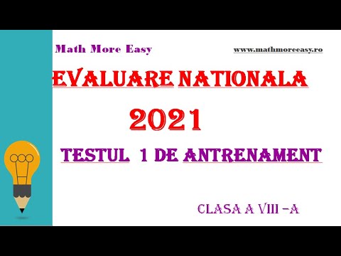 National Exit Exam 1 Training Test 2021