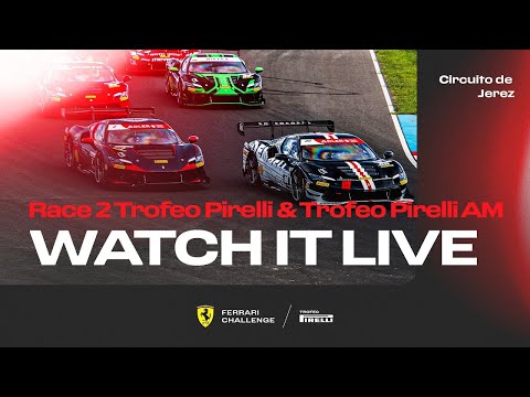 Ferrari Challenge Europe - Jerez, Race 2 -Trofeo Pirelli & Trofeo Pirelli AM