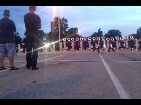 DCI Finals 2011-Cadets Hornline Warmup