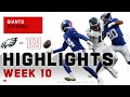 Giants Defense Stops Eagles w/ 2 Sacks | NFL 2020 Highlights