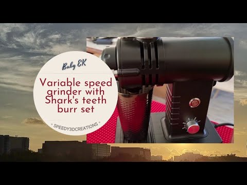 Baby EK | Shark's Teeth Burrs | Variable RPM Filtered coffee grinder