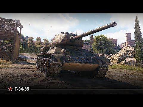 Т-34-85 на Провинции | Тактика, проверенная временем