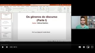 Os gêneros do discurso - BAKHTIN (Parte 1 de 3)