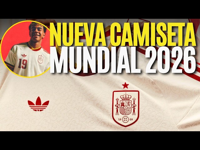 Vídeo relacionado con Camisetas Manga Corta Hombre España Mundial 2026, Camiseta Futbol Retro Hombre y Mujer, Diseño Fan España
