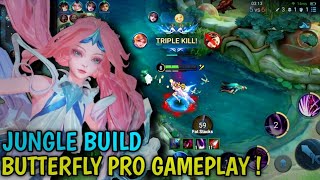 Honor Of Kings : ButterFly Pro Gameplay | Best Build & Hard Team Gameplay - HOK