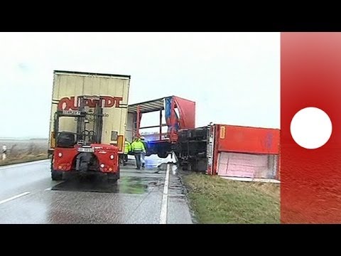 Sturm: Orkan Xaver wütet in Nord-Deutschland