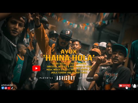 AYUX - HAINA HOLA || Official M/V || 2023 || Prod by @dhangadhirecords1460