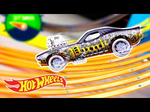 Building the FASTEST Hot Wheels Track! | Potential Energy | Labs Unlimited | @HotWheels Video