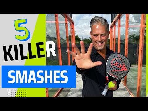 THE 5 KILLER PADEL SMASHES- Learn When and How to hit them.