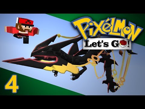Pixelmon: Let's Go! - EP 4 - MEGA RAYQUAZA?! (Minecraft Pokemon)